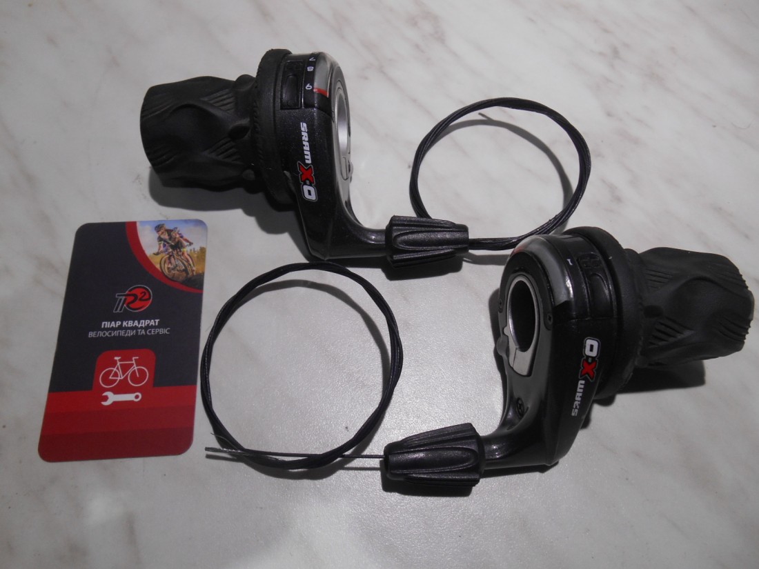 Манетки користовані SRAM X0 Twist Shifter 3×9 - 2200 грн