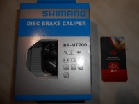 Каліпер гідравліки Shimano BR-MT200 з колодками - 690 грн