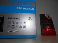 Педалі Shimano PD-M540 SPD MTB чорні - 3400 грн