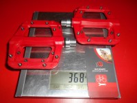 Педалі Race Face Chester червоні - 2000 грн