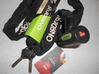 Велозамок Onride Tie Lock 50 ланцюг 1500 мм - 580 гр