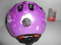 Дитячий шолом ABUS SMILEY 2.0 - purple star М (50 - 55 cм)
