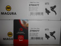 Комплект гальм Magura MT5 чотирипоршневі - 8000 грн
