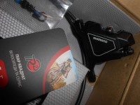Комплект гальм Shimano MT200-UR300 перед + зад - 3500 грн