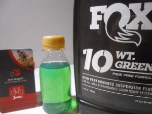 Масло вилок Fox Racing Shox Green 10 WT 100 мл - 180 грн