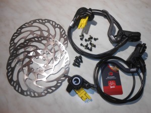 Комплект гальм Magura MT4 + ротори MDR-C 180 мм - 7500 грн