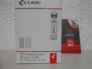 Камера CUBE 26" х 2,1 - 3,0 для DH, Freeride - 320 грн