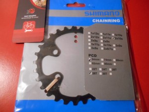 Зірка даблу Shimano FC-M6000-2 Deore 28 Т BF - 430 грн