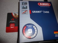 Велозамок скоба ABUS 460 Granit 300 мм - 3518 грн