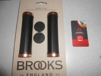 Гріпси BROOKS CAMBIUM GRIPS BLACK COPPER - 1610 грн