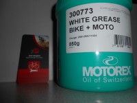 Свіжа змазка Motorex White Grease 628 біла 20 грамів- 100 грн