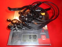 Комплект гальм Shimano MT200 передні + задні - 2100 грн