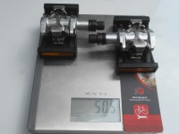Педалі контактні Shimano PD-M505 з накладками - 1400 грн