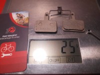 Колодки Shimano B05S-RX Resin органіка - 300 грн