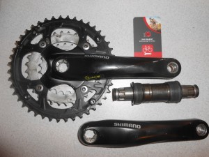 Система Shimano FC-M442 44х32х22 + каретка - 1600 грн