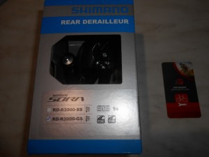 Перемикач для 9 Shimano Sora RD-R3000-GS - 1380 грн