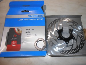 Ротор Shimano SM-RT30 Center-Lock 160 мм - 490 грн
