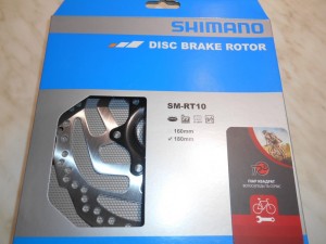 Ротор Shimano SM-RT10 180 мм, центрлок - 580 гр