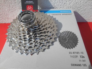 Касета Shimano 105 CS-R7101 для 12 шв 11-34 - 3850 грн